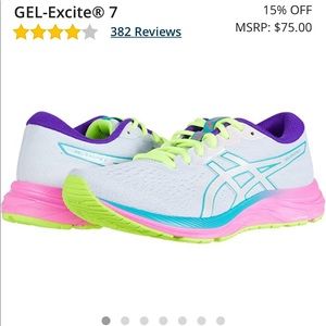 ASICS gel excite shoe